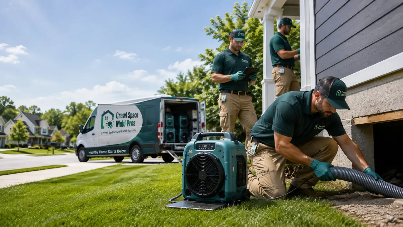 Crawl Space Mold Removal in Kingfield, ME